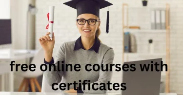 free online courses with certificates