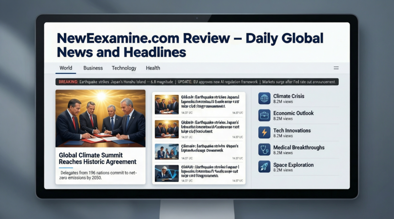 newsexamine com review – daily global news and headlines